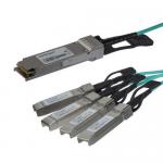 StarTech 3m QSFP Plus Breakout Cable 8STQSFP4X10GAO3