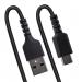 StarTech.com 1m USB A to USB C Coiled Heavy Duty Fast Charge Sync Cable 8STR2ACC1MUSB