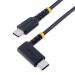 StarTech 1m USB C Right Angled Heavy Duty Fast Charging Cable with 60W Power Delivery 8STR2CCR1MUSB