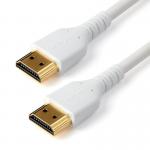 StarTech 1m Premium Certified High Speed 4K 60Hz HDR HDMI 2.0 Cable with Ethernet White 8STRHDMM1MPW