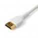 StarTech 1m Premium Certified High Speed 4K 60Hz HDR HDMI 2.0 Cable with Ethernet White 8STRHDMM1MPW