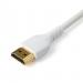 StarTech.com 1m Premium Certified High Speed 4K 60Hz HDR HDMI 2.0 Cable with Ethernet White 8STRHDMM1MPW