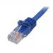 10ft Blue Snagless Cat5e Patch Cable