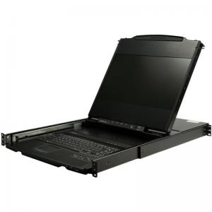 StarTech 17in Dual Rail Rackmount KVM Console 8STRKCOND17HD