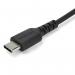 StarTech 1m Black USB 2.0 to USB C Cable 60W 8STRUSB2AC1MB