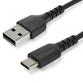 StarTech.com 1m Black USB 2.0 to USB C Cable 60W 8STRUSB2AC1MB