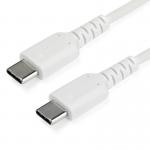 StarTech 1m White USB C Fast and Sync Cable 8STRUSB2CC1MW