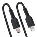 StarTech.com USB C To Lightning Cable 1m 3ft Coiled 8STRUSB2CLT1MBC