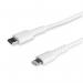 StarTech.com 1m White USB C to Lightning Cable 8STRUSBCLTMM1MW