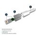 StarTech.com 1m USB to Lightning MFi Certified Cable 8STRUSBLTMM1M