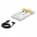 StarTech 1m Black Angled Lightning To USB Cable 