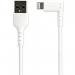 StarTech 1m White Angled Lightning to USB Cable 8STRUSBLTMM1MWR