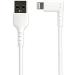 StarTech.com 1m White Angled Lightning to USB Cable 8STRUSBLTMM1MWR