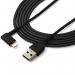 StarTech 2m Angled Lightning to USB Black Cable 8STRUSBLTMM2MBR