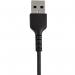 StarTech 30cm Durable USB To Lightning Cable Cord 8STRUSBLTMM30CMB