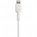 StarTech 30cm Durable USB To Lightning Cable Apple MFi Certified 8STRUSBLTMM30CMW