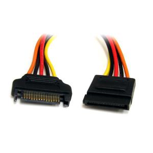 StarTech 12in 15 pin SATA Power Extension Cable 8STSATAPOWEXT12