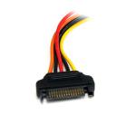 StarTech 12in 15 pin SATA Power Extension Cable 8STSATAPOWEXT12