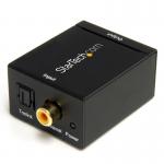 StarTech SPDIF Digital Coaxial or Toslink Optical to Stereo RCA Audio Converter 8STSPDIF2AA