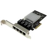 StarTech 4 Port Gbit Ethernet Network Card PCIe 8STST4000SPEXI