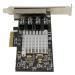 StarTech 4 Port Gbit Ethernet Network Card PCIe 8STST4000SPEXI