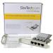 StarTech.com 4 Port Gbit Ethernet Network Card PCIe 8STST4000SPEXI