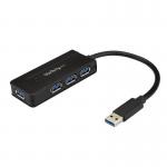 StarTech 4 Port USB 3.0 Hub with Charge Port 8STST4300MINI