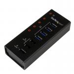 StarTech 4 PT USB3 Hub 3 Charging Ports 2x1A 1x2A 8STST4300U3C3