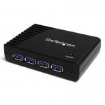 StarTech 4 Port Black SuperSpeed USB 3.0 Hub 8STST4300USB3GB