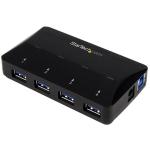 StarTech 4 Port USB 3.0 Hub Plus 1 x 2.4A Port 8STST53004U1C