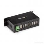 StarTech Mountable Rugged Ind 7 Port USB Hub ESD 8STST7200USBM