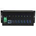 StarTech Rugged Metal 7 Port USB3.0 Hub DIN Rail 8STST7300USBME