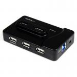 StarTech 7 Port USB3.0 USB2.0 Combo Hub 2A Port 8STST7320USBC