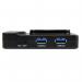 StarTech 7 Port USB3.0 USB2.0 Combo Hub 2A Port 8STST7320USBC