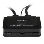 StarTech 2 Port USB HDMI Cable KVM Switch 8STSV211HDUA