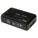 StarTech 2 Port Black USB KVM Switch 8STSV211KUSB