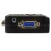 StarTech 2 Port Black USB KVM Switch 8STSV211KUSB