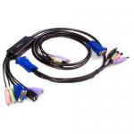2 Port USB VGA Cable KVM Switch Audio