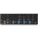 StarTech.com 4PT HDMI KVM Switch Dual Display 4K 30Hz 8STSV431DHD4KU