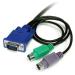 StarTech.com 6ft 3in1 Ultra Thin PS2 KVM Cable 8STSVECON6