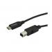 StarTech.com 2m 6ft USB C to USB B Cable 8STUSB2CB2M