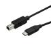 StarTech 3m 10 ft USB C to USB B Cable USB 2.0 8STUSB2CB3M