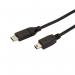 StarTech 2m USB C to Mini USB Cable Male to Male 8STUSB2CMB2M