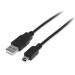 StarTech.com 2m Mini USB 2.0 Cable A to Mini B 8STUSB2HABM2M