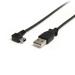 StarTech 3 ft Mini USB A to Right Angle Mini B 8STUSB2HABM3RA