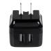 StarTech Dual Port USB Wall Charger 8STUSB2PACBK