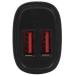 StarTech Dual Port USB Car Charger 8STUSB2PCARBKS