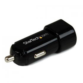 StarTech.com Dual Port USB Car Charger 8STUSB2PCARBKS