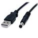 StarTech.com 2m USB to Type M Barrel Cable 8STUSB2TYPEM2M