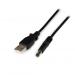 StarTech.com 1m USB to 5.5mm DC Power Cable 8STUSB2TYPEN1M